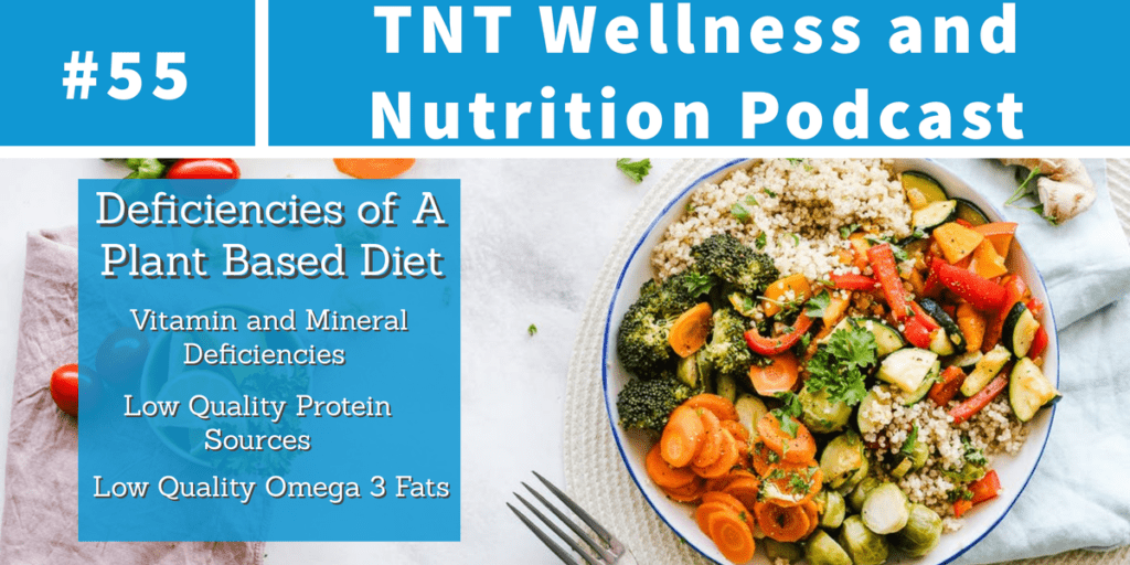 Read more about the article Podcast Episode 55 Deficiencies of A Plant Based Diet
